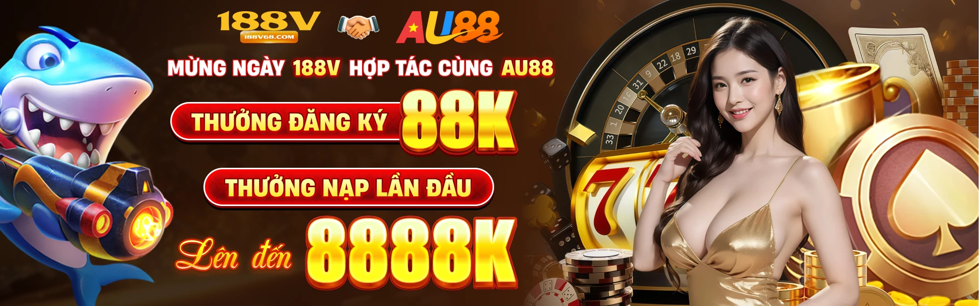 banner 188v hợp tác cùng AU88